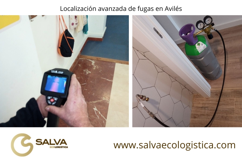 Localizacion avanzada de fugas de agua en Aviles salvaecologistica