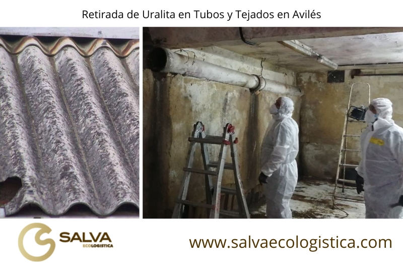 Retirada de Uralita en Tubos y Tejados en Aviles salvaecologistica